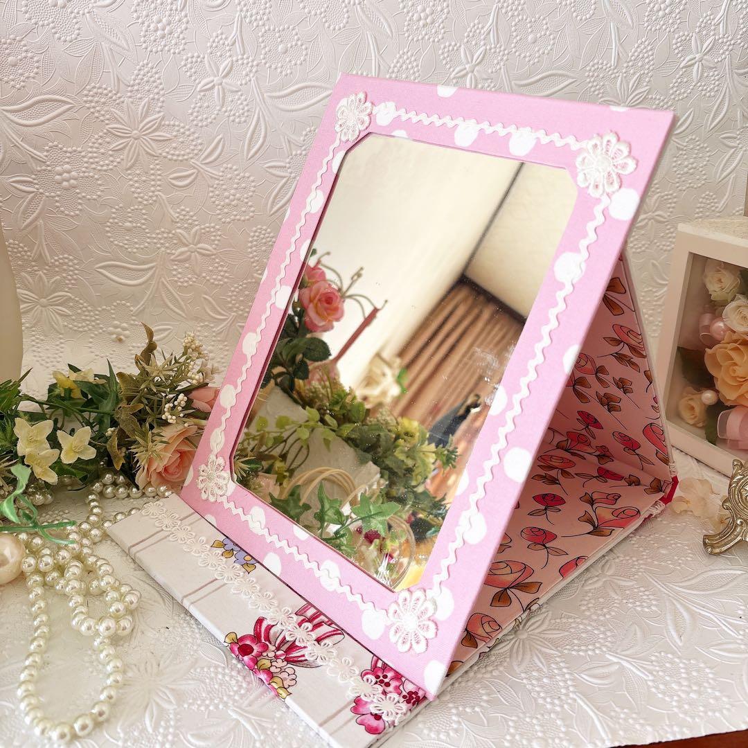 お纏め専用★✼ロラライハリス ハンドメイド 折り畳みミラー ウェディング