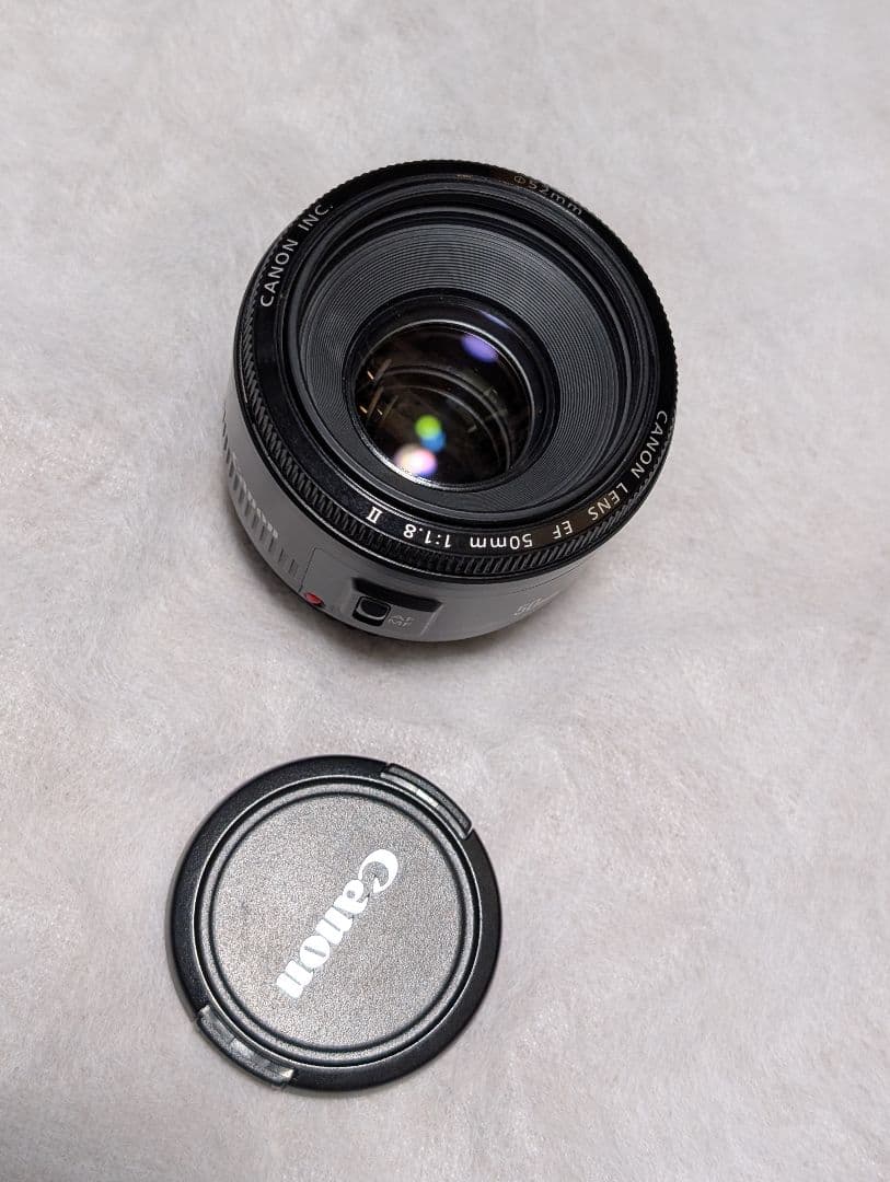 【良品】Canon EF 50mm f/1.8 II レンズ　単焦点