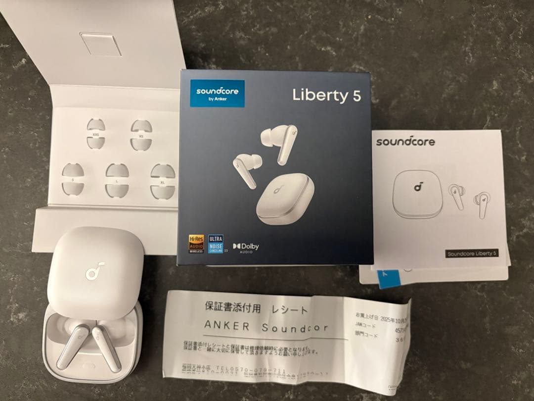 イヤホン anker soundcore liberty 5