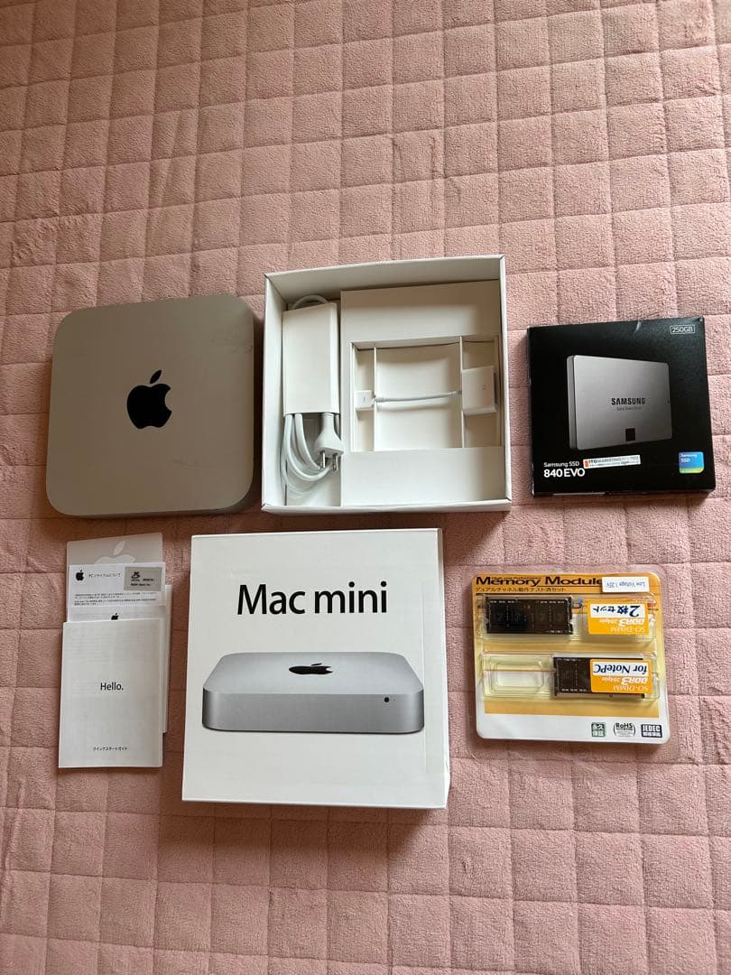 Mac mini (Late 2012) SSD256GB メモリー16GB