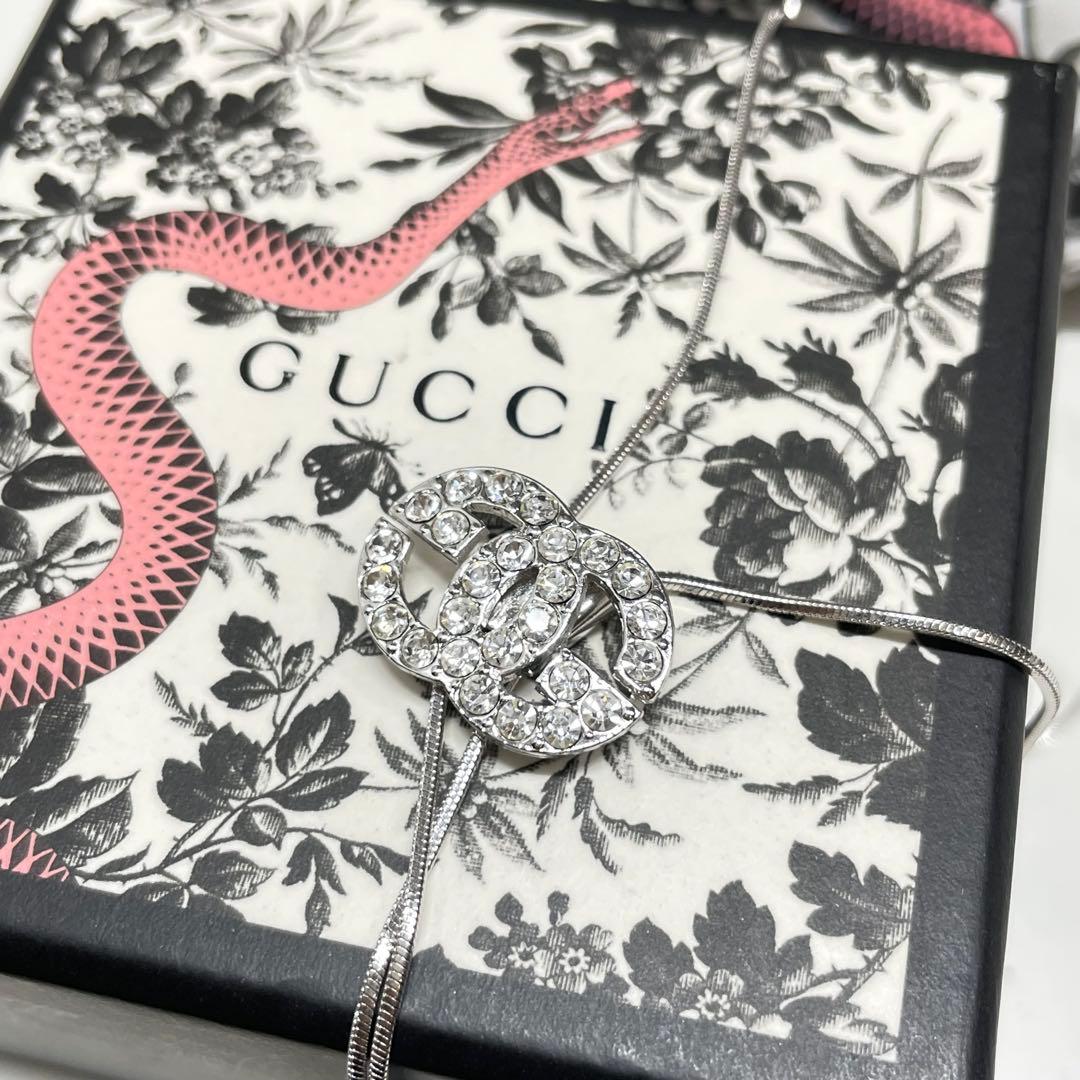 よ*す様 GUCCI クリスタルGG ネックレス