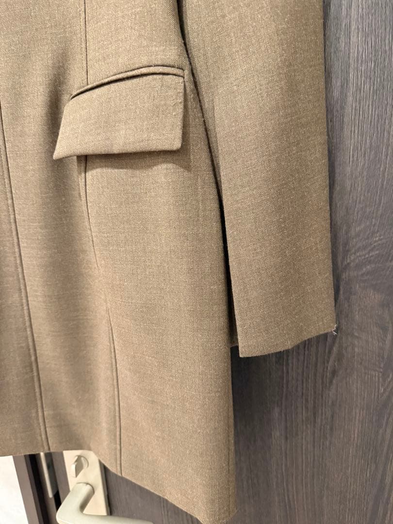 【完売品❣️】【新品・未使用】アニュアンス　ボクシーミニワンピース　ブラウン