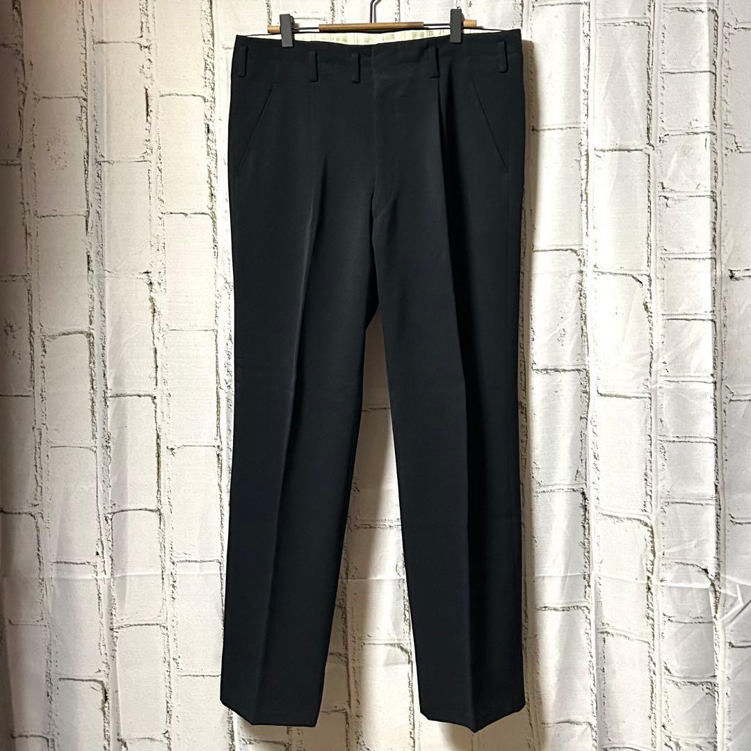 美品 ヴィンテージ セットアップ 2ピース ダブル スーツ 黒 成人式 菅田将暉