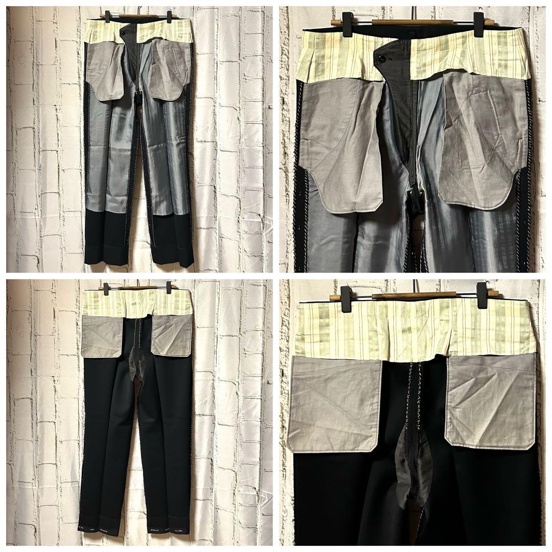 美品 ヴィンテージ セットアップ 2ピース ダブル スーツ 黒 成人式 菅田将暉