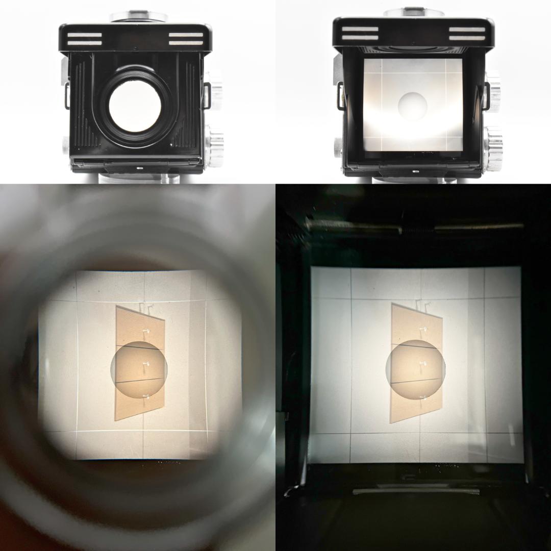 完動品 OLYMPUS FLEX A 3.5 ii型 二眼レフ