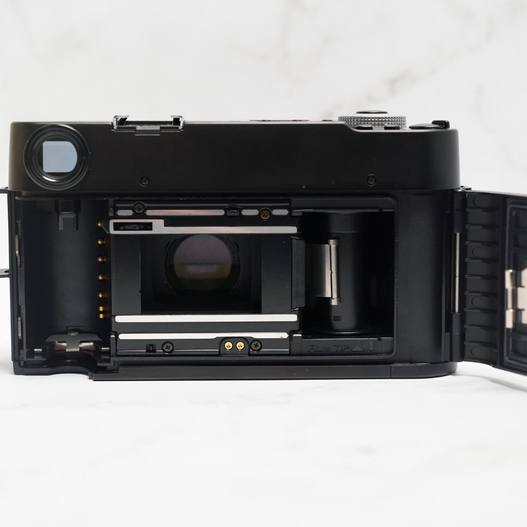 【ジャンク】KONICA フィルムカメラ HEXAR ブラック