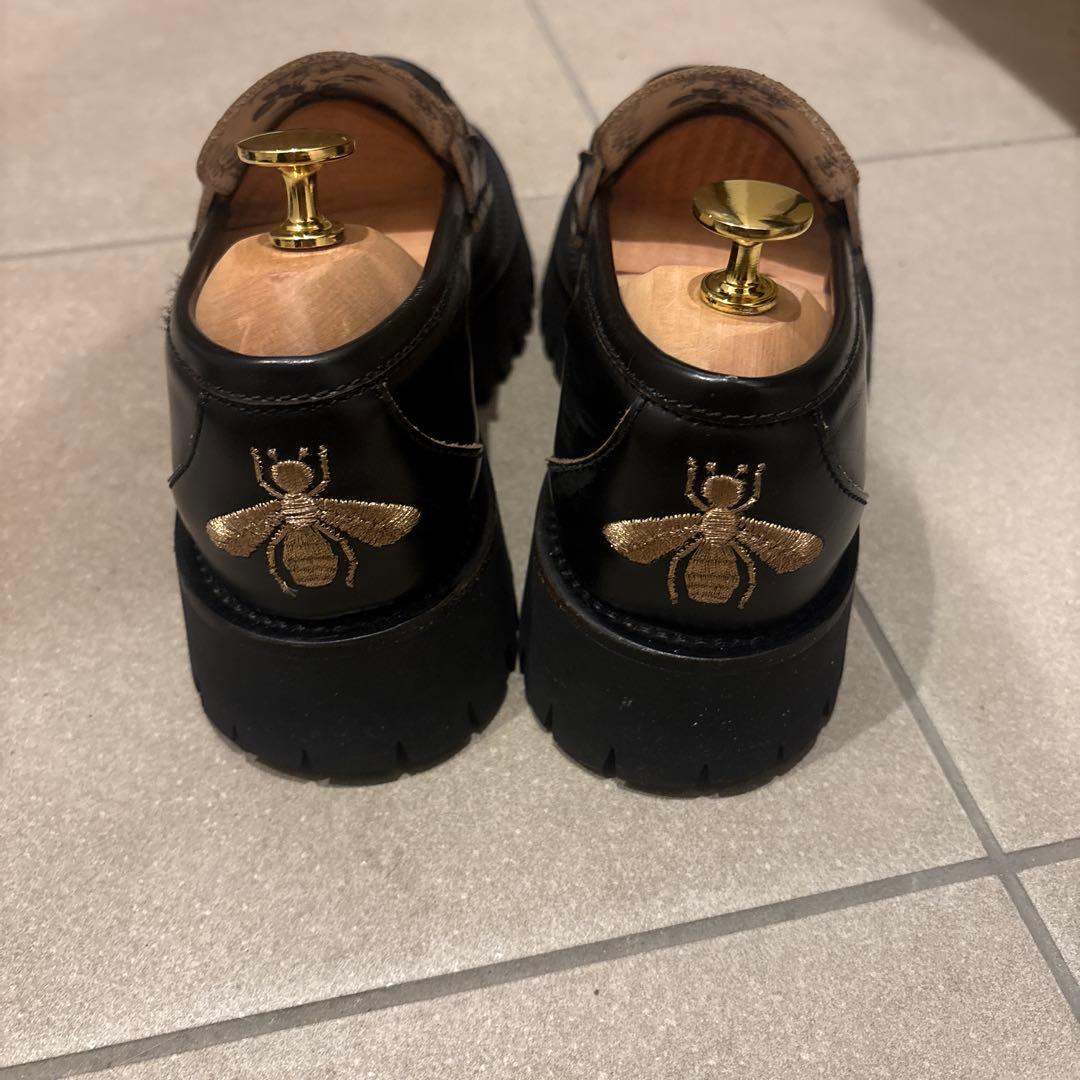 GUCCI ラグソール ホースビット ローファー