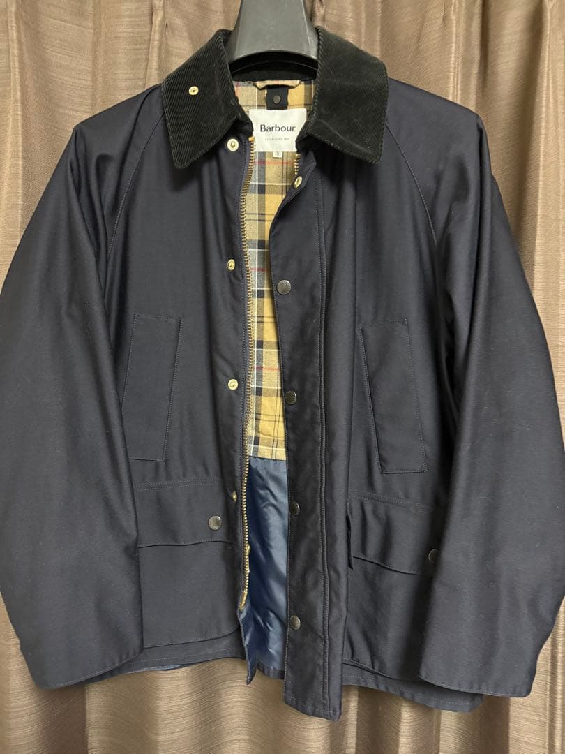 Barbour ビデイル tomorrowland 別注 38サイズ ネイビー