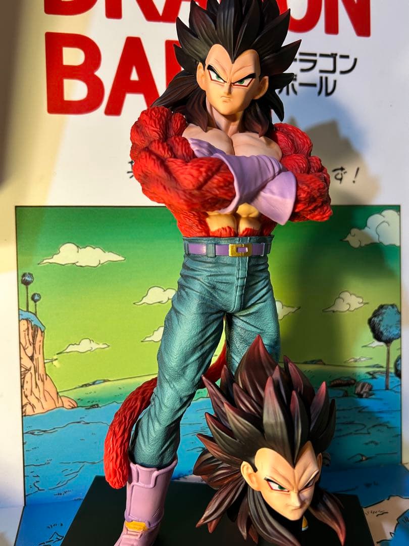ドラゴンボール 孫悟空 フィギュア 超サイヤ人4 ベジータ セット
