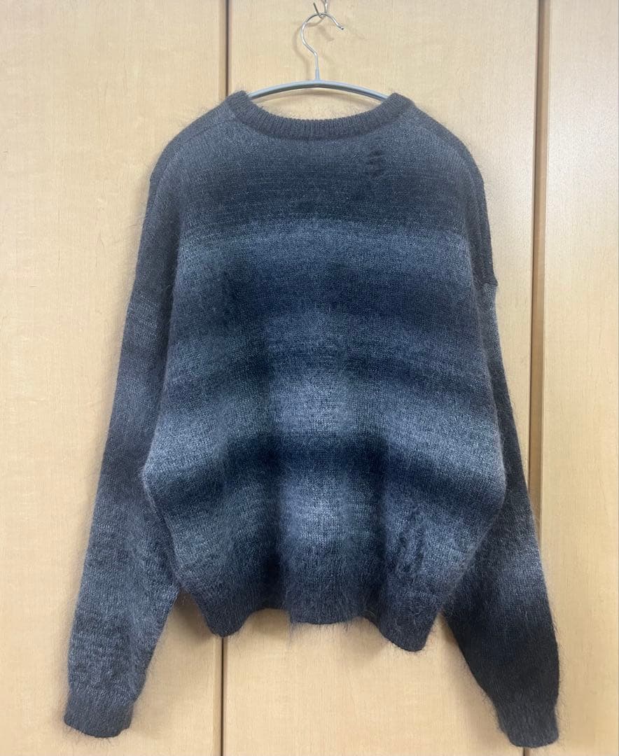トップス sublations EMBROIDERY KASURI PO KNIT .10