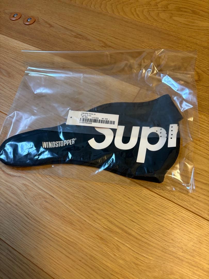 新品未使用 Supreme WINDSTOPPER® フェイスマスク ブラック