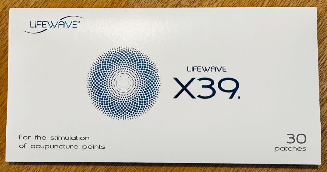 LIFEWAVE X39 経穴刺激パッチ 30枚