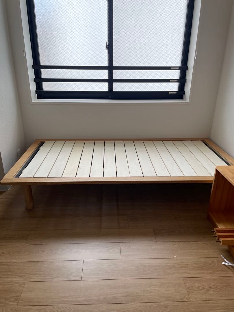 いぶさん　無印良品　シングルベッドフレーム
