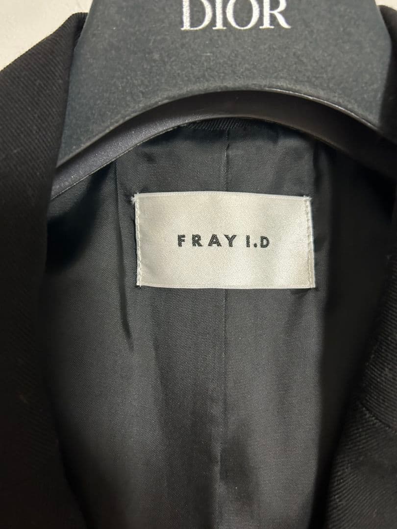 希少‼️美品★人気★FRAY ID カットアウトテーラード ジャケット ブラック