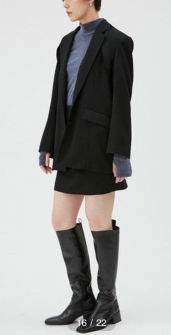 希少‼️美品★人気★FRAY ID カットアウトテーラード ジャケット ブラック