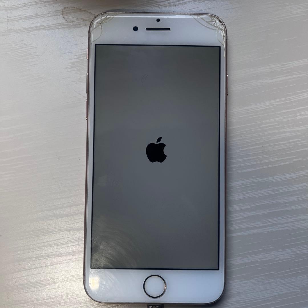 iPhone８　64gb ピンクゴールド 【動作確認 済み】