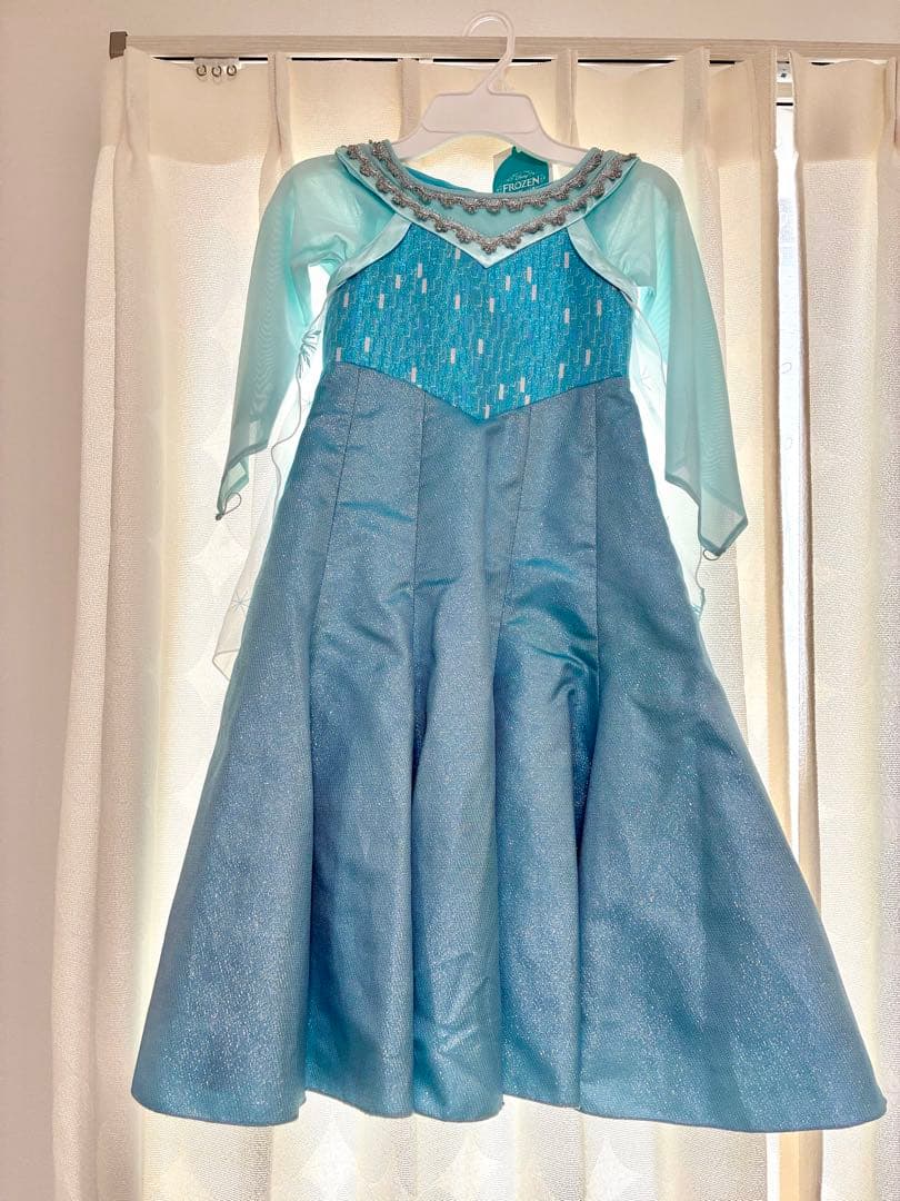 【110サイズ】エルサ ドレス ビビディバビディブティック