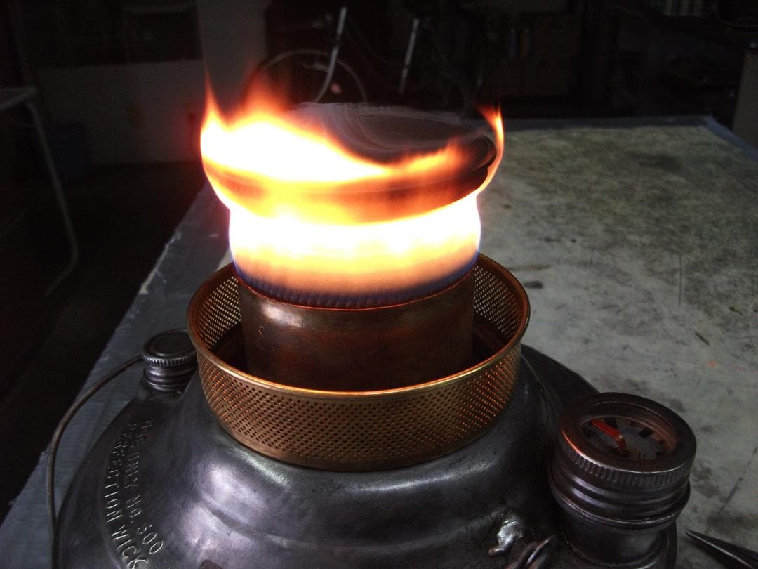 パーフェクションストーブ ・No500タンク・バーラータンク部品一部で合作