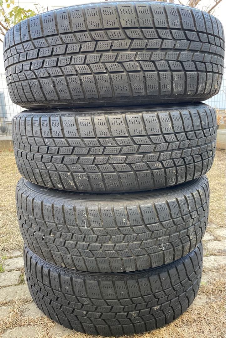 ★ ヴェルファイアで使用スタッドレスアイスナビ6 ホイール4本セット　くま