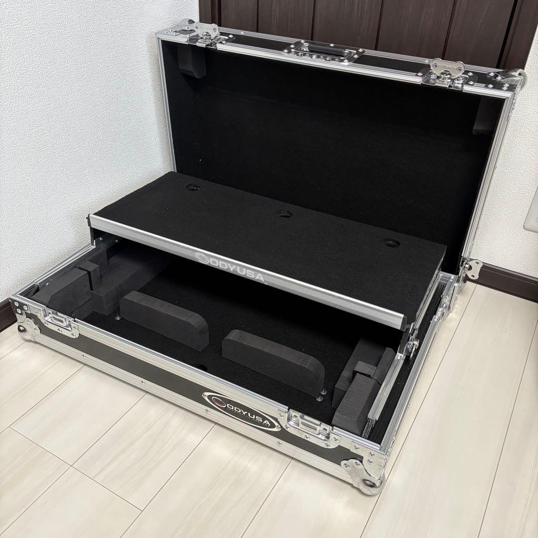 【美品】ODYSSEY ハードケース DJ機材用 大型 クッション付