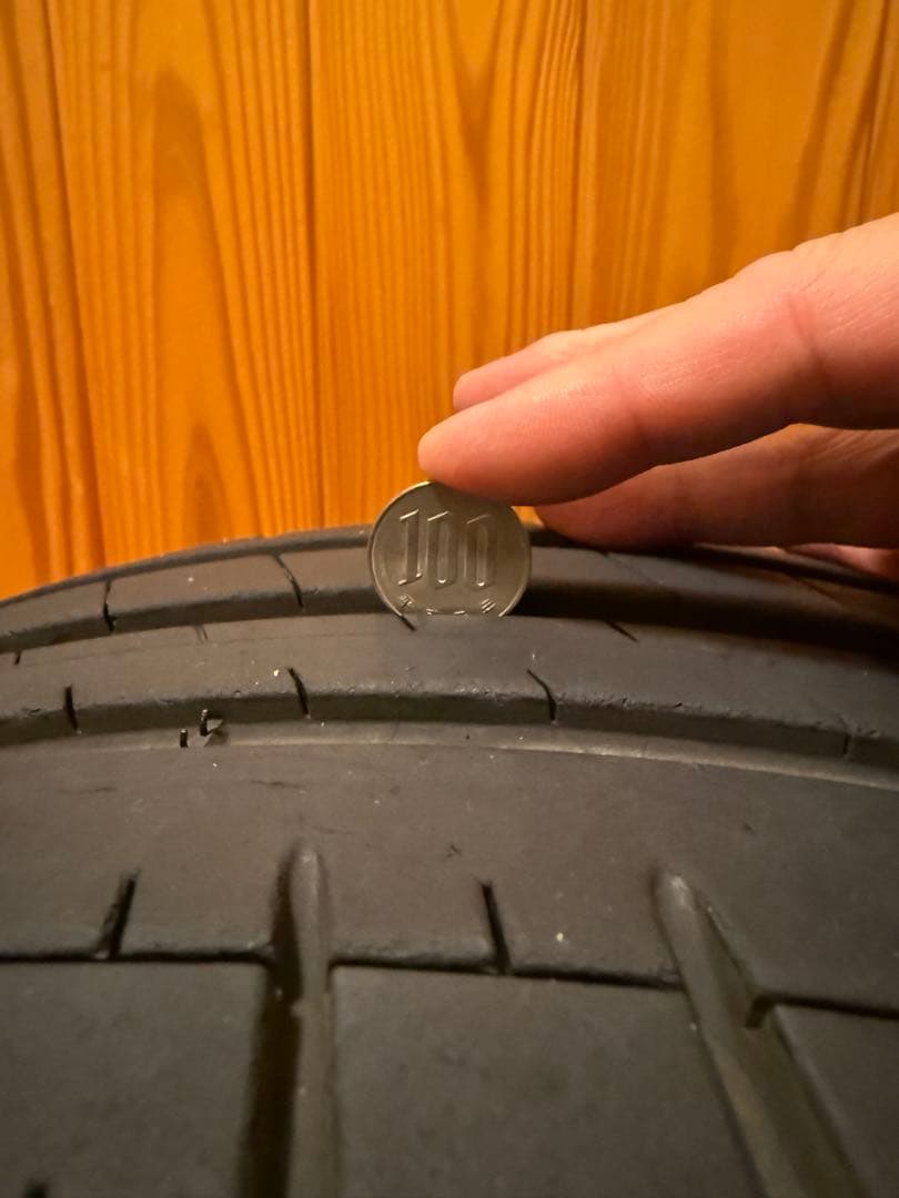 【送料込】2024年 Abarthアバルト 595 695 純正ホイール+タイヤ