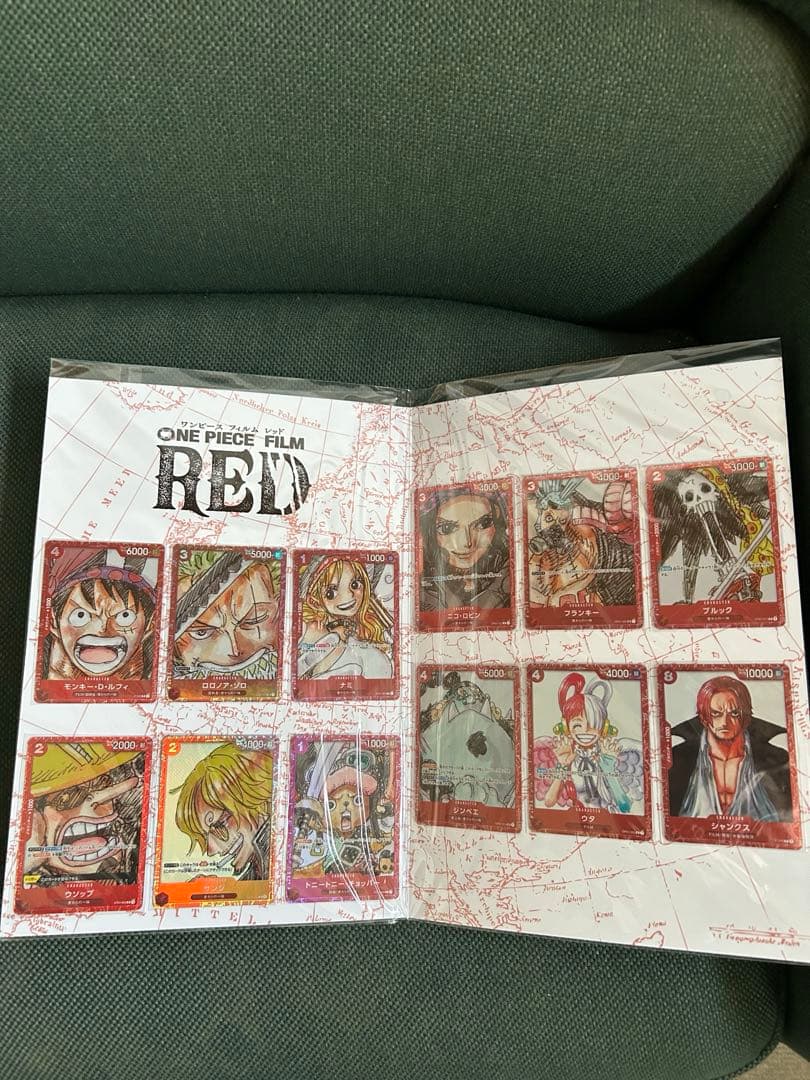 ワンピースカード プレミアムカードコレクション 25周年、FILM REDセット