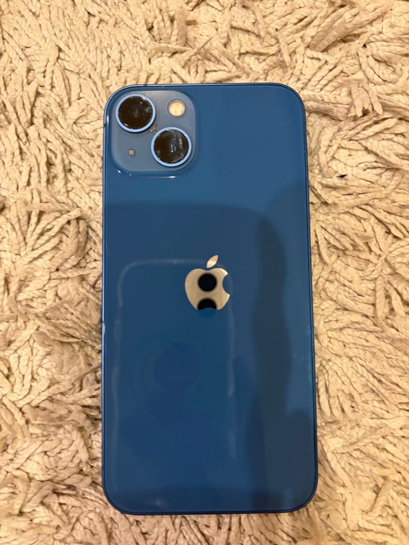 Apple iPhone 13 青 本体 充電ケーブル付き
