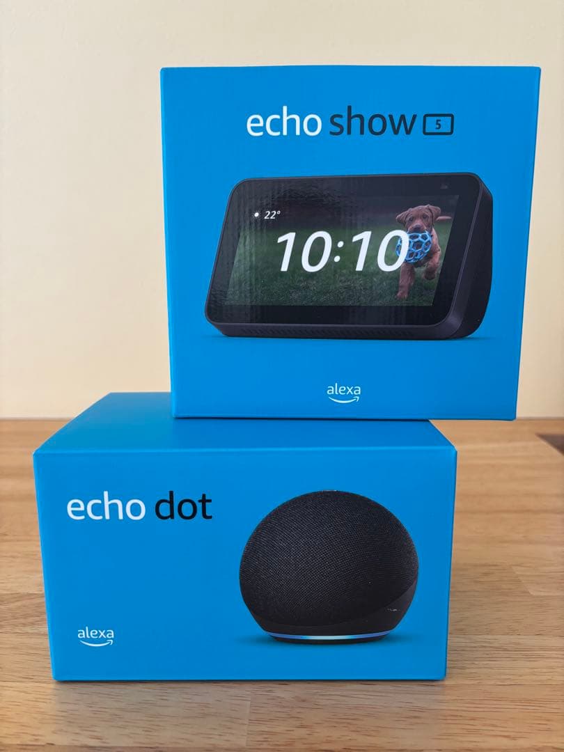 Echo Show 5 （第2世代）&Echo Dot （第4世代）セット