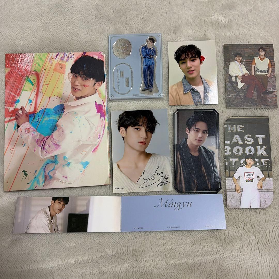 SEVENTEEN ミンギュ トレカ・写真・アルバム・アクスタ まとめ売り