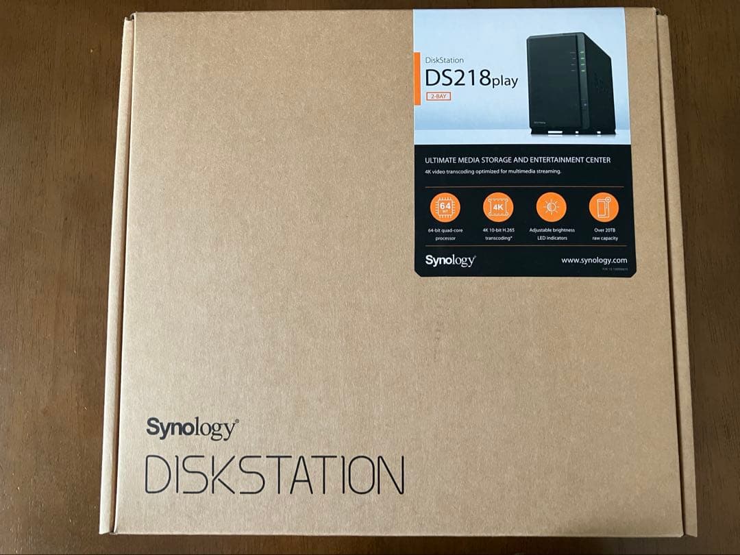 ★ジャンク★ シノロジー Synology DS218play