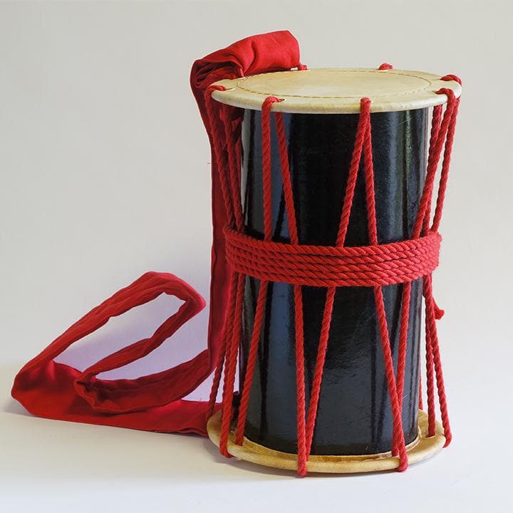 川田太鼓工房 ミニ桶太鼓 桶太鼓 和太鼓 ストラップ付き