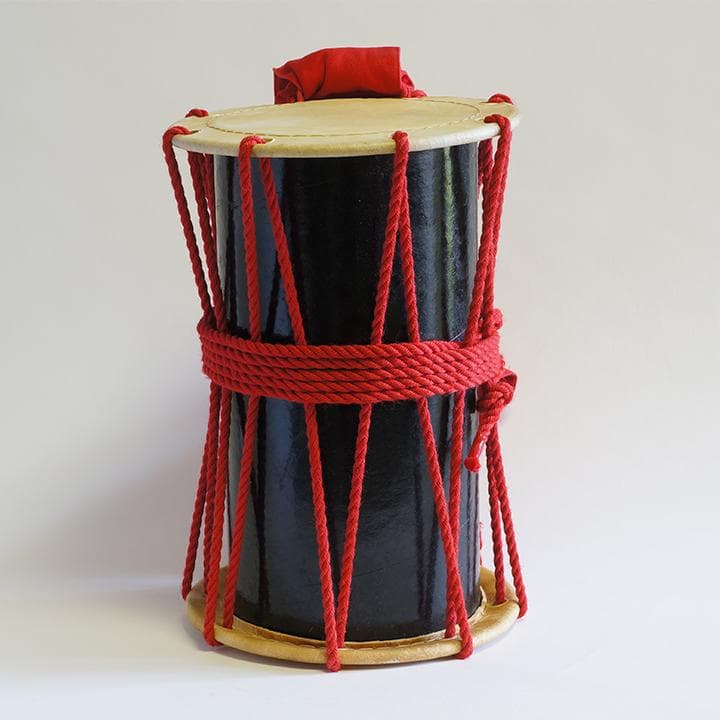川田太鼓工房 ミニ桶太鼓 桶太鼓 和太鼓 ストラップ付き