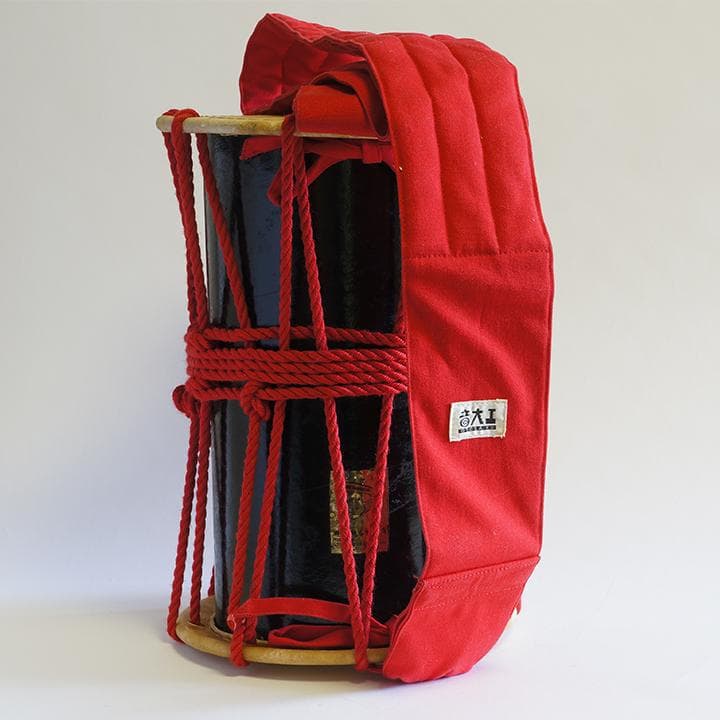 川田太鼓工房 ミニ桶太鼓 桶太鼓 和太鼓 ストラップ付き