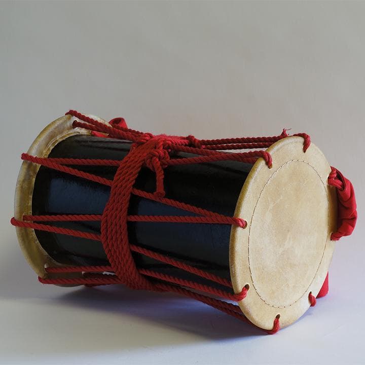 川田太鼓工房 ミニ桶太鼓 桶太鼓 和太鼓 ストラップ付き