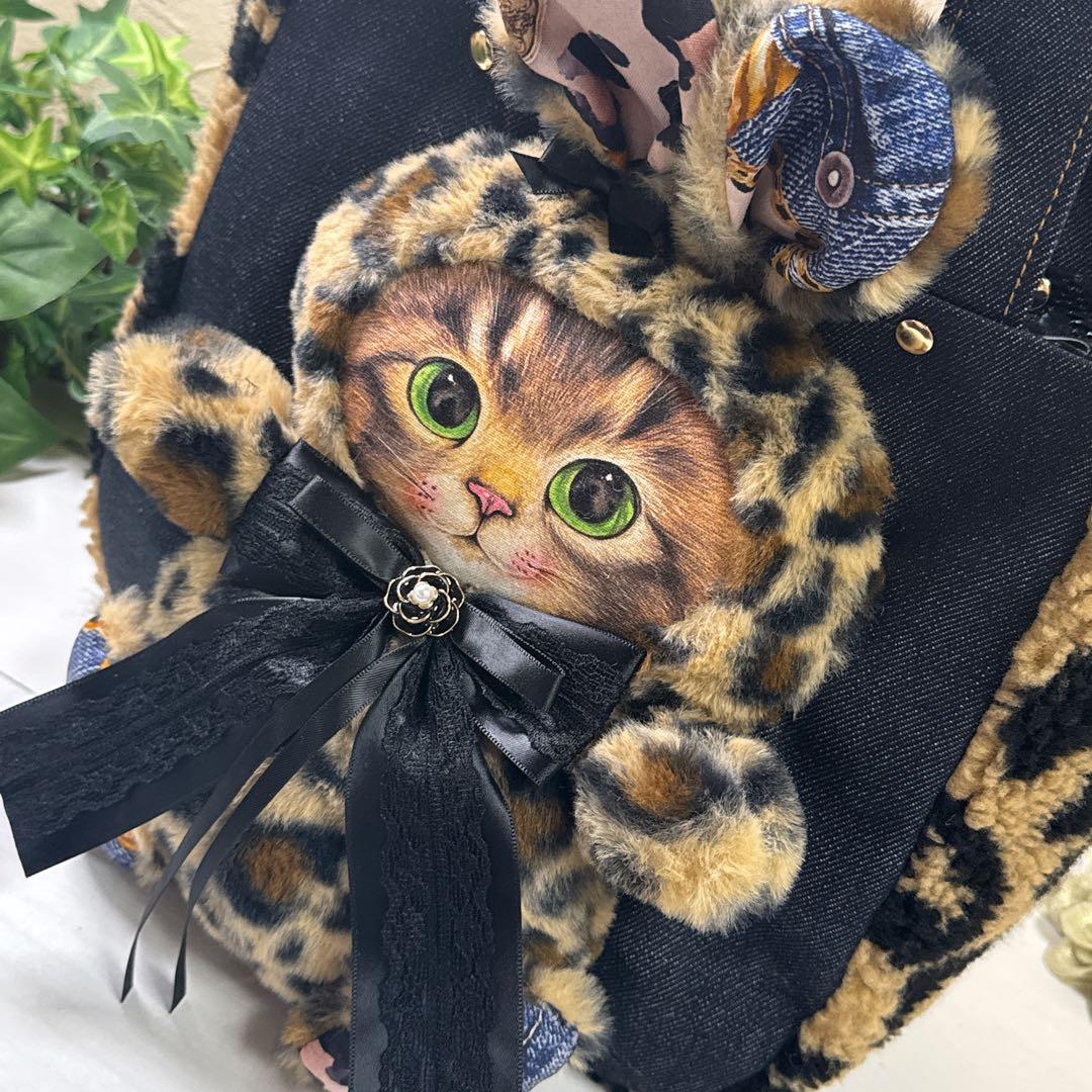 牡*❁様 コヤンイサムチョン♡新作bigリトルサンダーちゃんのデニムラウンドトー