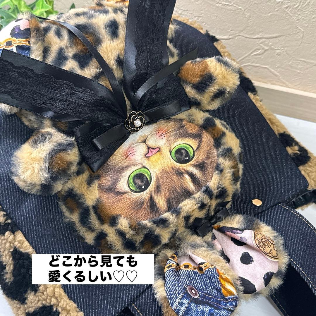 牡*❁様 コヤンイサムチョン♡新作bigリトルサンダーちゃんのデニムラウンドトー