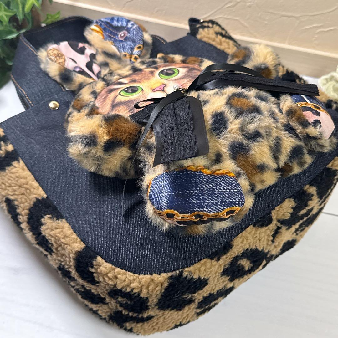 牡*❁様 コヤンイサムチョン♡新作bigリトルサンダーちゃんのデニムラウンドトー