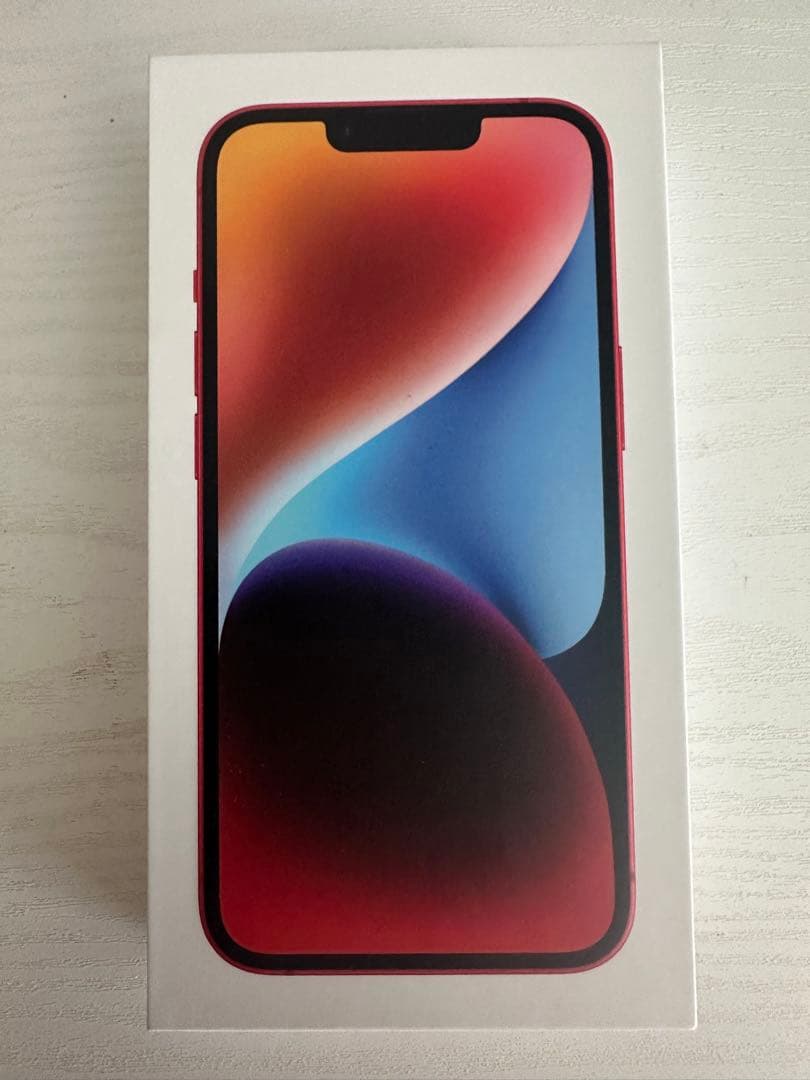 Apple iPhone 14 (RED) 128GB) 新品未使用　最終値下げ