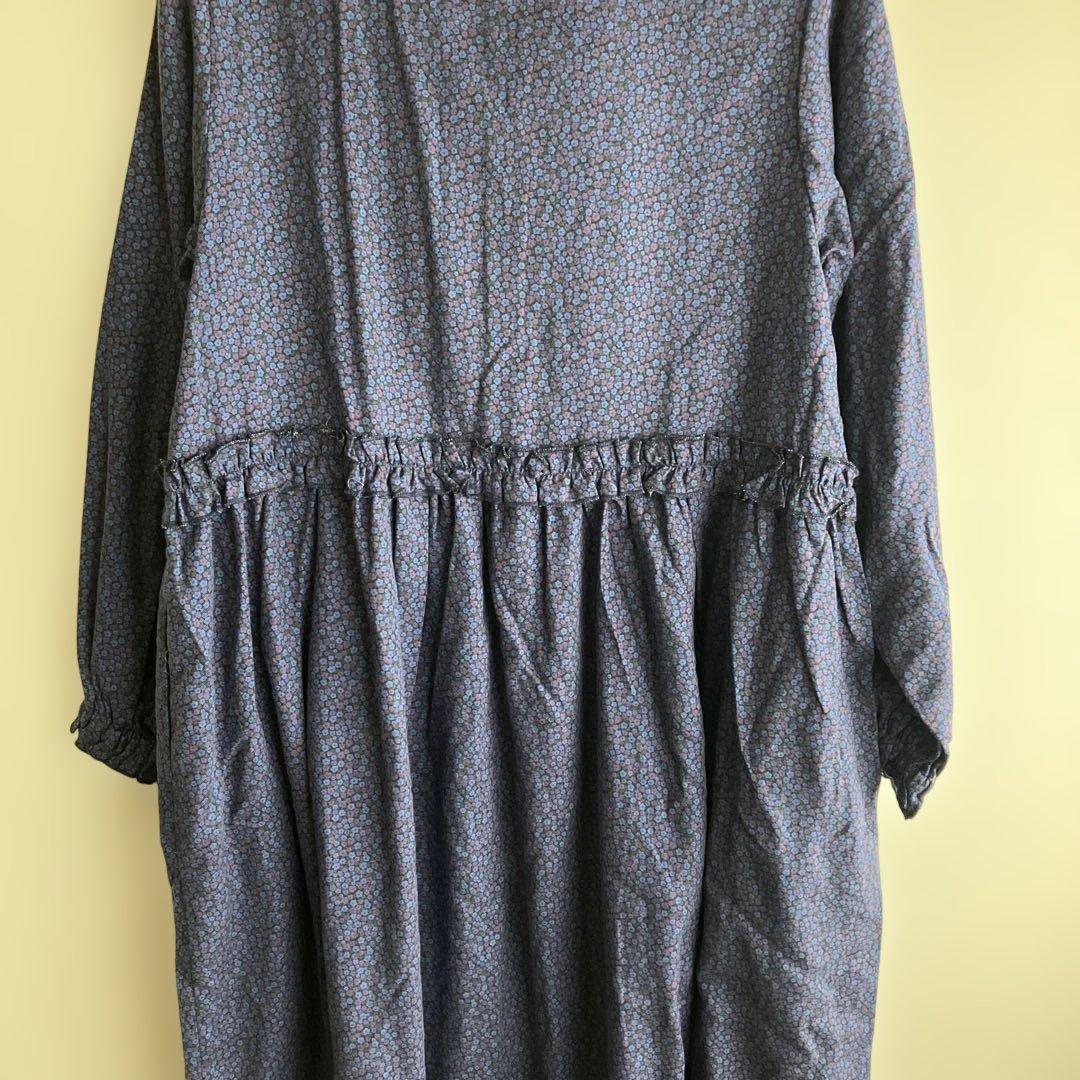 ツハル 【LIBERTY】PENNY柄ウエストフリルワンピース 新品未使用