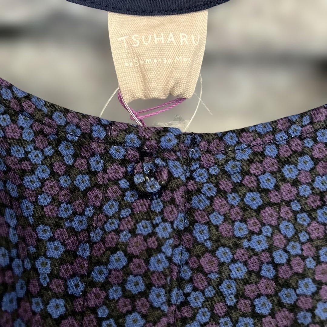 ツハル 【LIBERTY】PENNY柄ウエストフリルワンピース 新品未使用