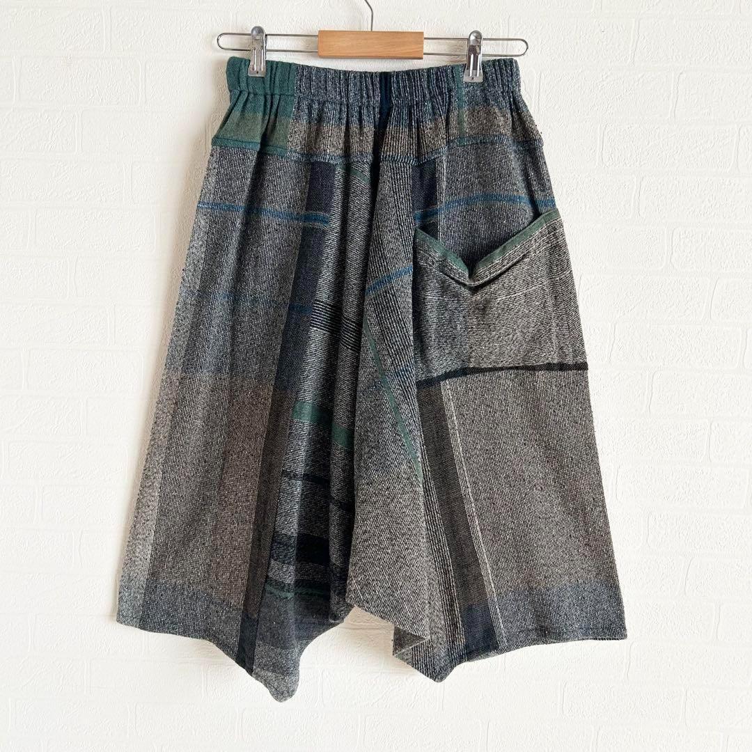 ゆ*こ様 tamaki niime タマキニイメ　ウールパンツ　グリーン系