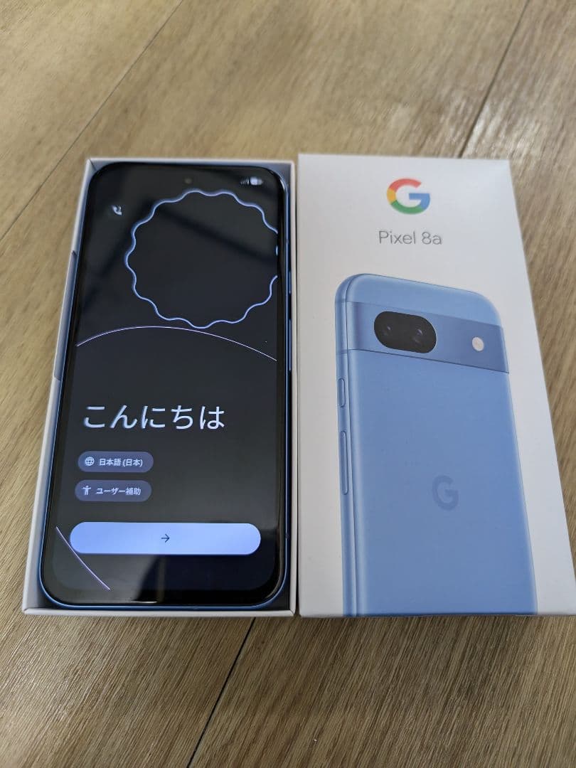 Google Pixel 8a本体 ブルー