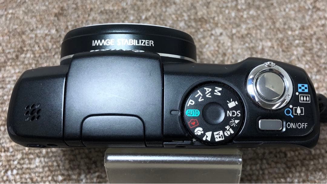 キャノン PowerShot SX110 IS 10倍ズーム ケース付 動作品