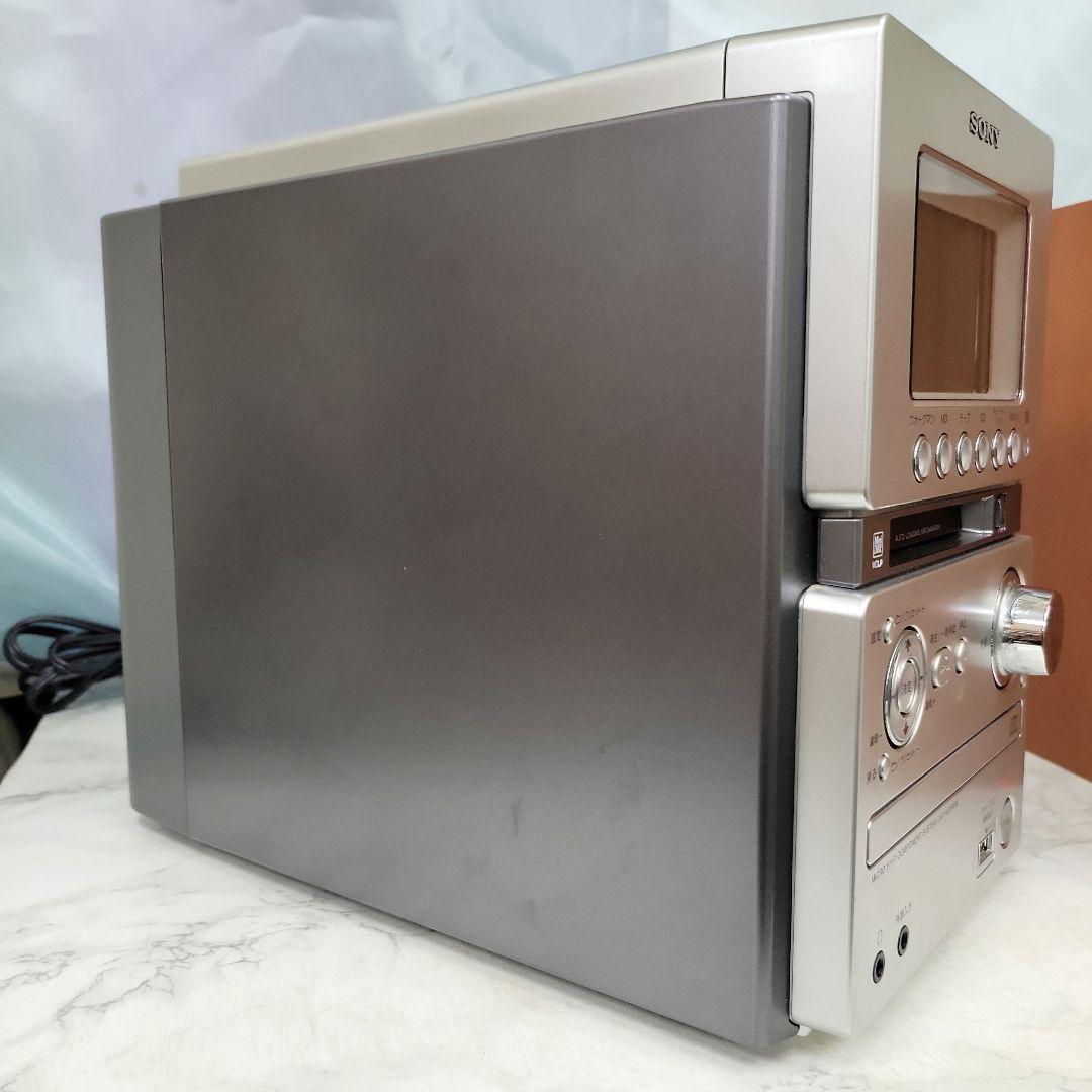 SONY MD搭載オールインワンコンポ CMT-M35WM リモコン 取説付き