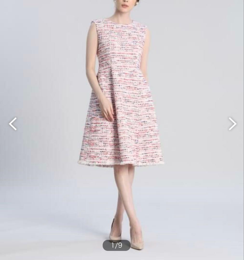 【極美品】Maglie le cassetto ツイード Aライン ワンピース