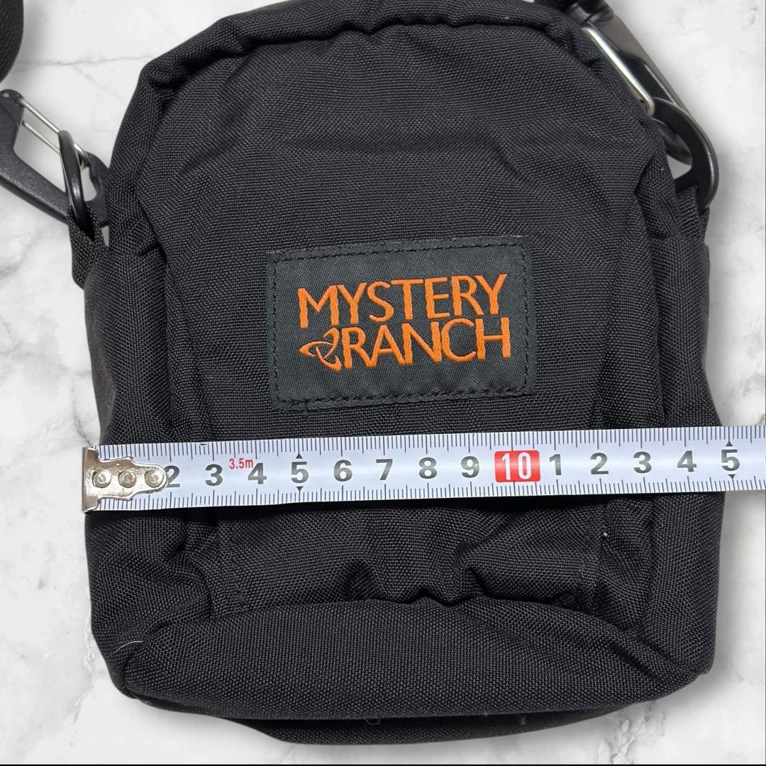 新品級　MYSTERY RANCHショルダーバッグ　ボップ　旧ロゴ　ミニ　黒
