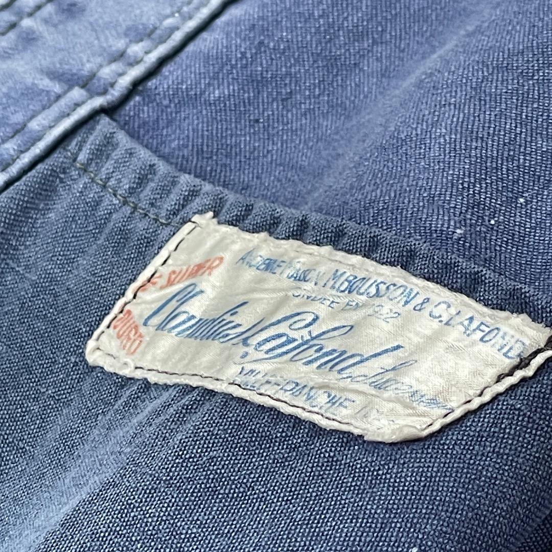 50-60s Claudius Lafond モールスキン フレンチワーク