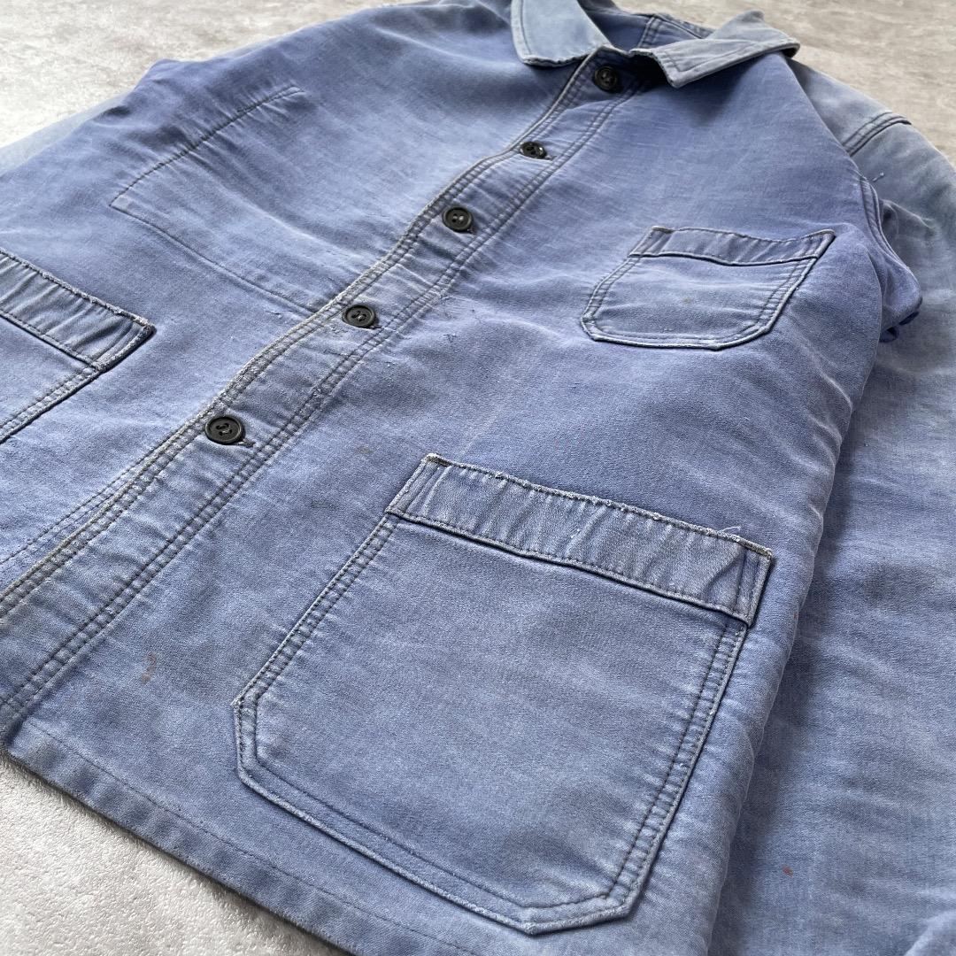 50-60s Claudius Lafond モールスキン フレンチワーク