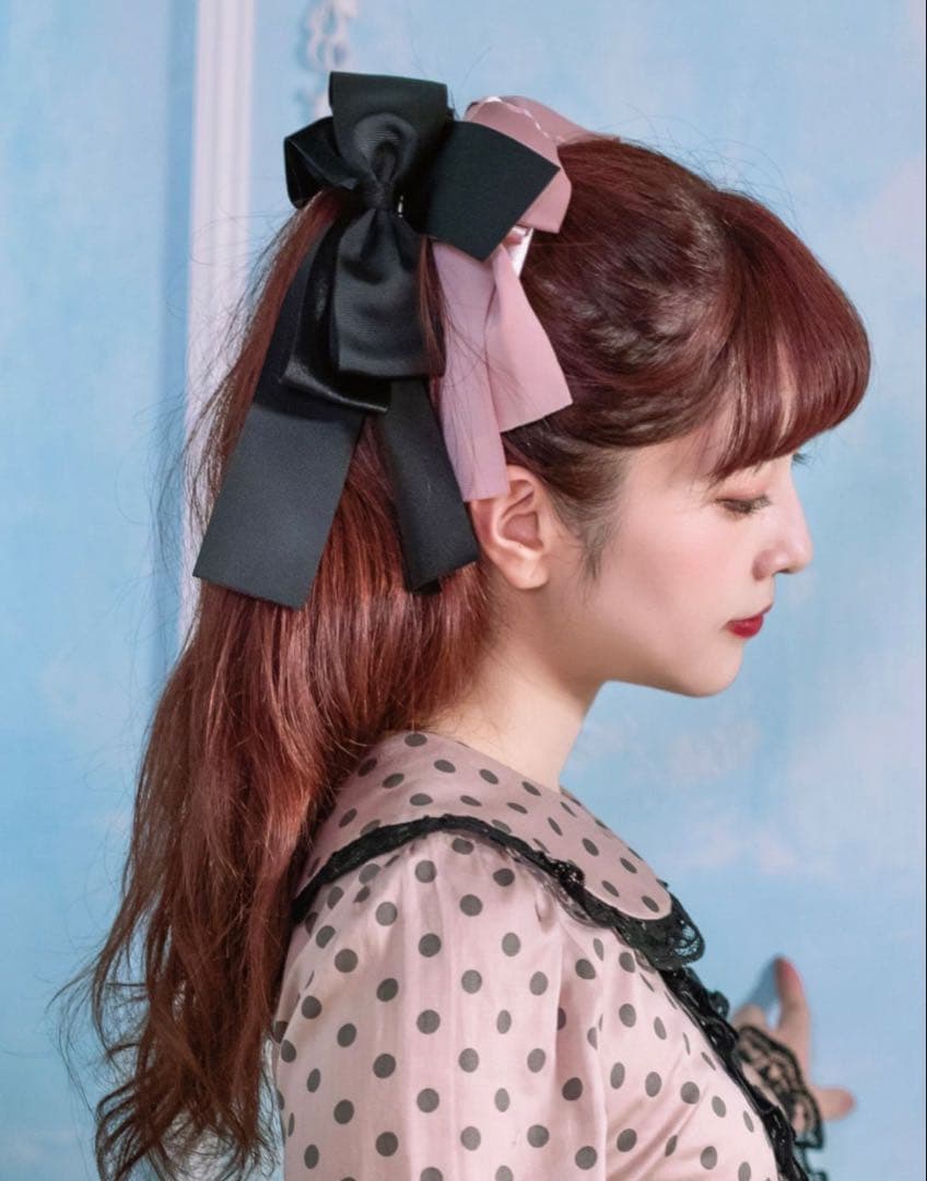 新品未使用 マリアピピ maria pipi リボンカチューシャ 全4色セット