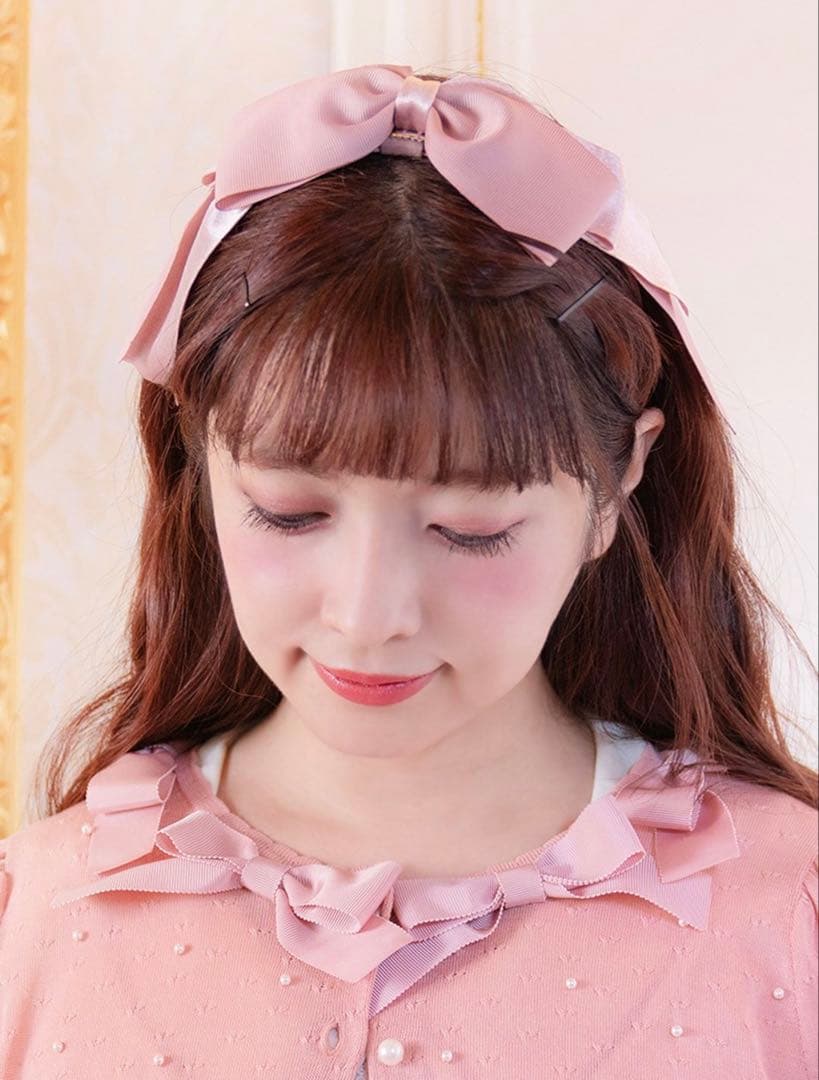 新品未使用 マリアピピ maria pipi リボンカチューシャ 全4色セット